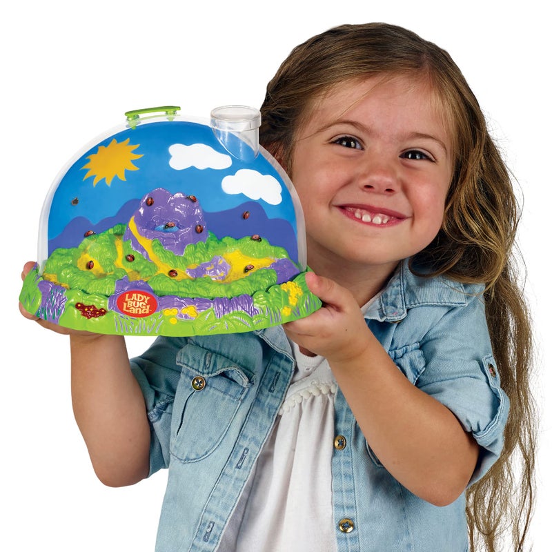 Insect Lore Ladybug Land | Ladybug Growing Kit Habitat | Redeem Voucher For Live Ladybug Larvae - Image 3