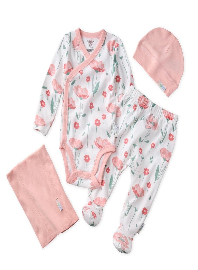 Butterblu Take Me Home 4-Piece Baby Gift Set 100% Organic Cotton in Box - Image 1