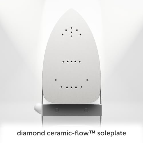 oliso M3Pro Project Steam Iron with Solemate – 1000W Ceramic Soleplate Iron and LED Light for Sewing, Quilting, Crafting, and Travel – Aqua - Image 4