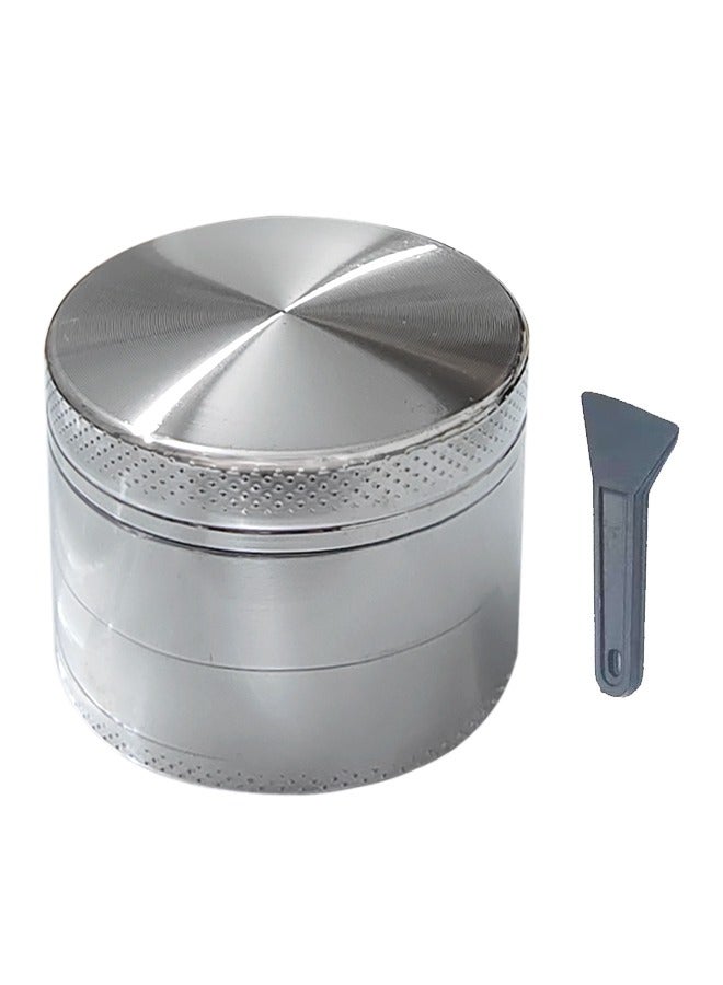 4 Layer Spice Crusher Magnetic Lid Black Coffee Grinder