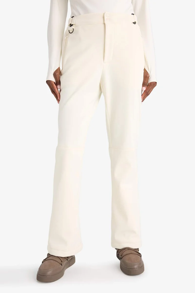 Defacto  Regular Fit Flared Leg Extra Long Softshell Ski Trousers  | Best Price UAE