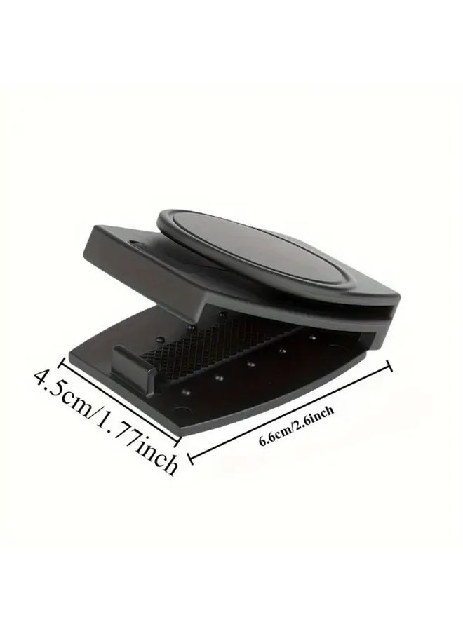2pcs Black Universal Car Seat Belt Adjuster Durable ABS Resin Comfortable Driving - Image 3