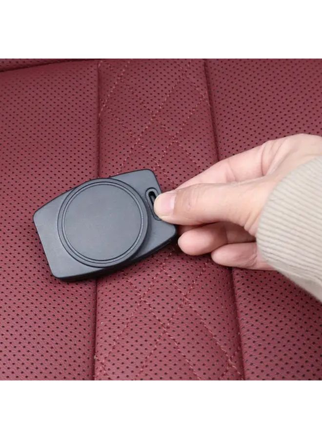 2pcs Black Universal Car Seat Belt Adjuster Durable ABS Resin Comfortable Driving - Image 4