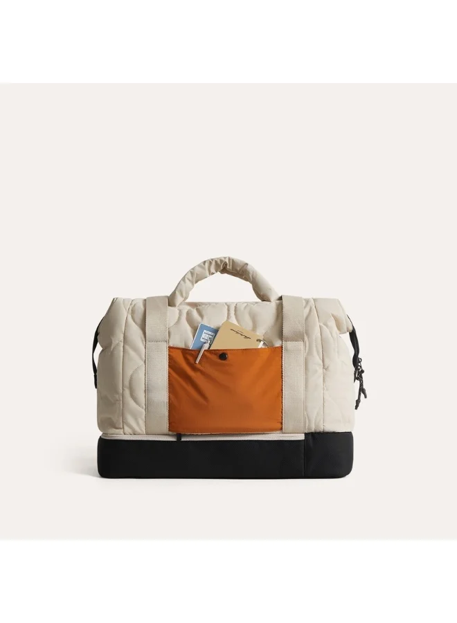 BAGSMART BAGSMART Tangerine Walker 34L Laptop Duffle with Shoe Compartment
