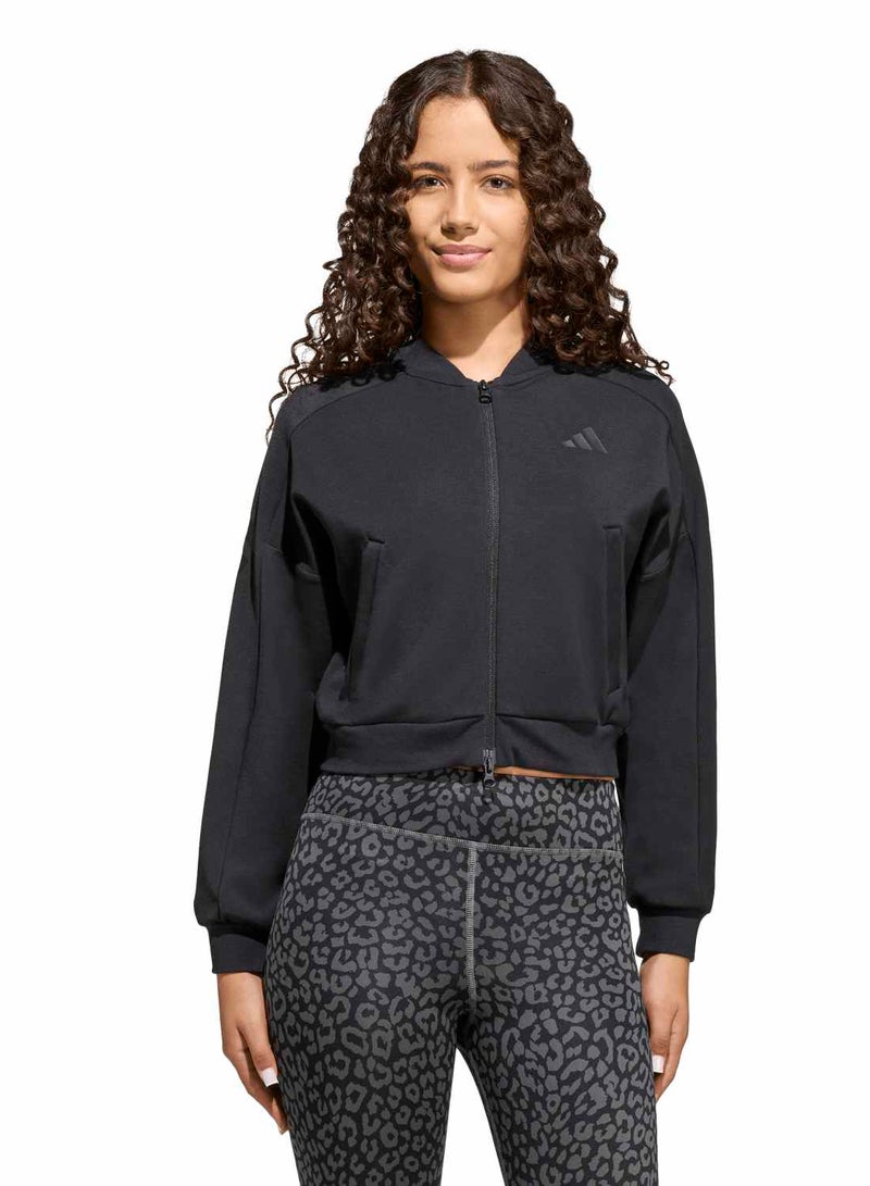 Adidas Future Icons 3 Stripes Full Zip Track Top - Image 1