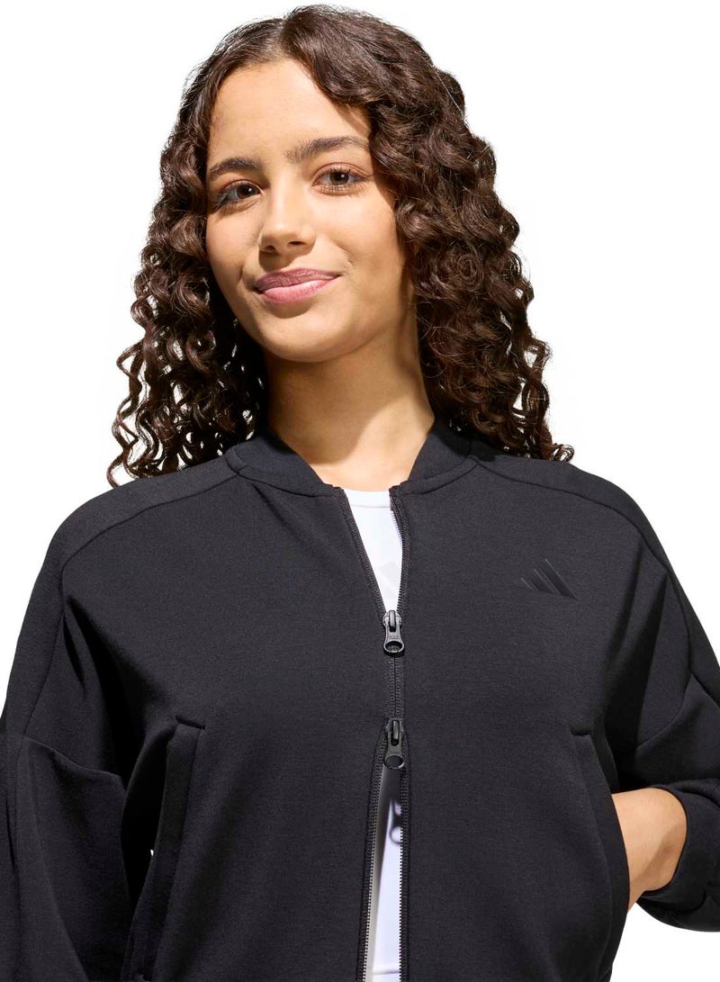 Adidas Future Icons 3 Stripes Full Zip Track Top - Image 4