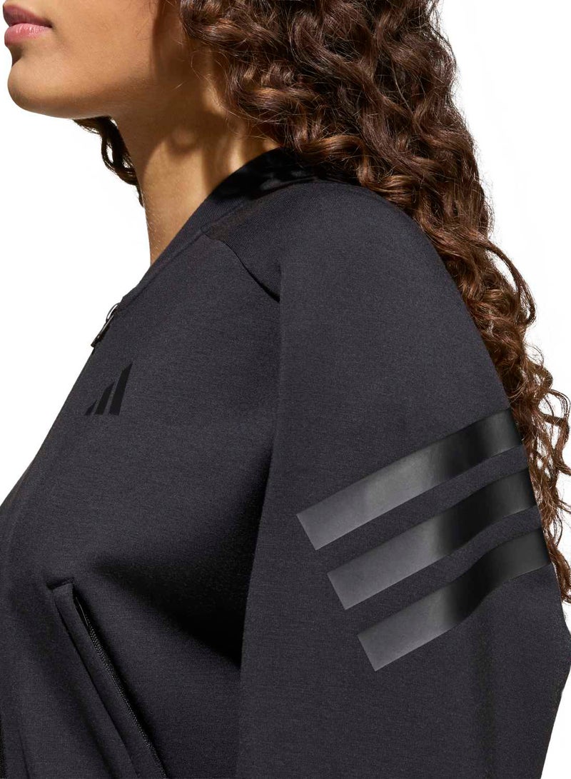 Adidas Future Icons 3 Stripes Full Zip Track Top - Image 5