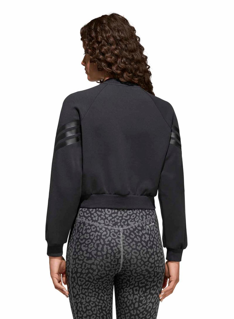 Adidas Future Icons 3 Stripes Full Zip Track Top - Image 2
