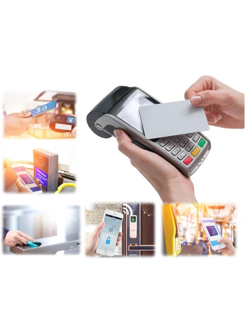 30 قطعة بطاقات ميفير كلاسيك 1K 13.56 ميجاهرتز RFID الذكية، بطاقات ISO14443A M1، قابلة للطباعة فارغة للتحكم في الوصول، مفاتيح الفنادق، إلخ - Image 2