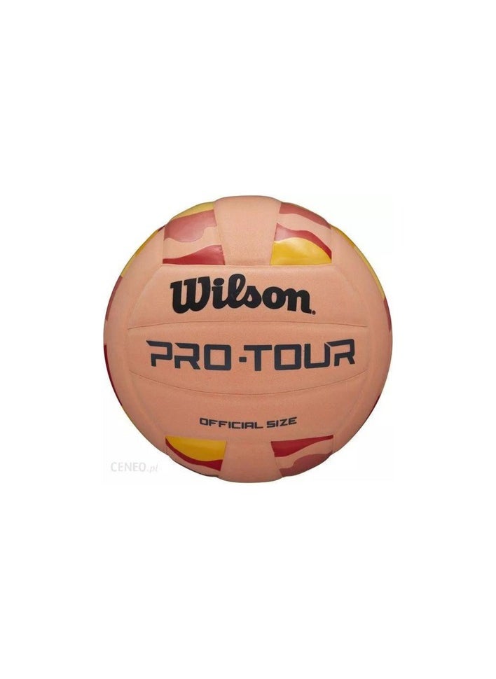 Wilson Pro Tour VB Stripe – High-Performance Volleyball with Striking Design, Durable Construction & Soft-Touch Feel  - Image 1