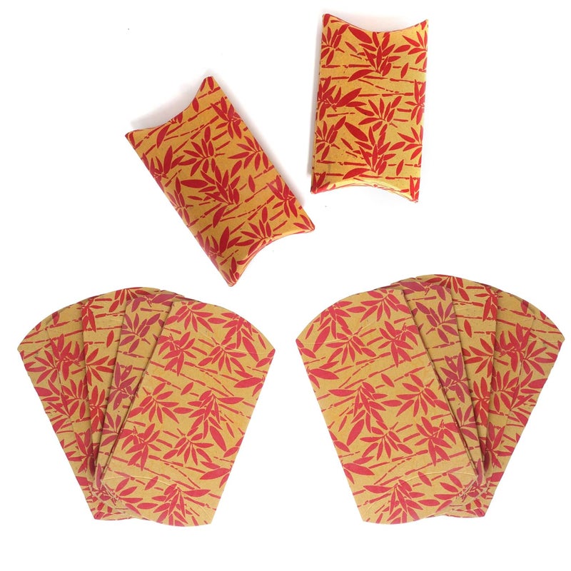 SURPRISE SOMEONE SURPRISE SOMEONE Folding Handmade Paper Pillow CHOCLATE Pouch Pack of 10  - Image 5