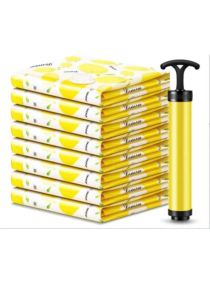 GT-Wheel 8 Pcs Vacuum Storage Space Saver Bags with Pump - Image 1
