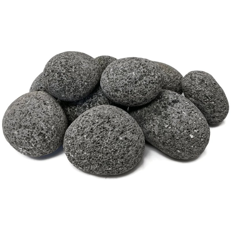 Midwest Hearth Lava Stones for Gas Fire Pit and Fireplace Large 2 3