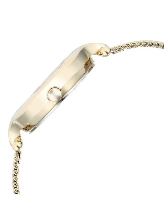 TITAN Women Analog Display Watch With Gold Metal Strap - 95268YM01