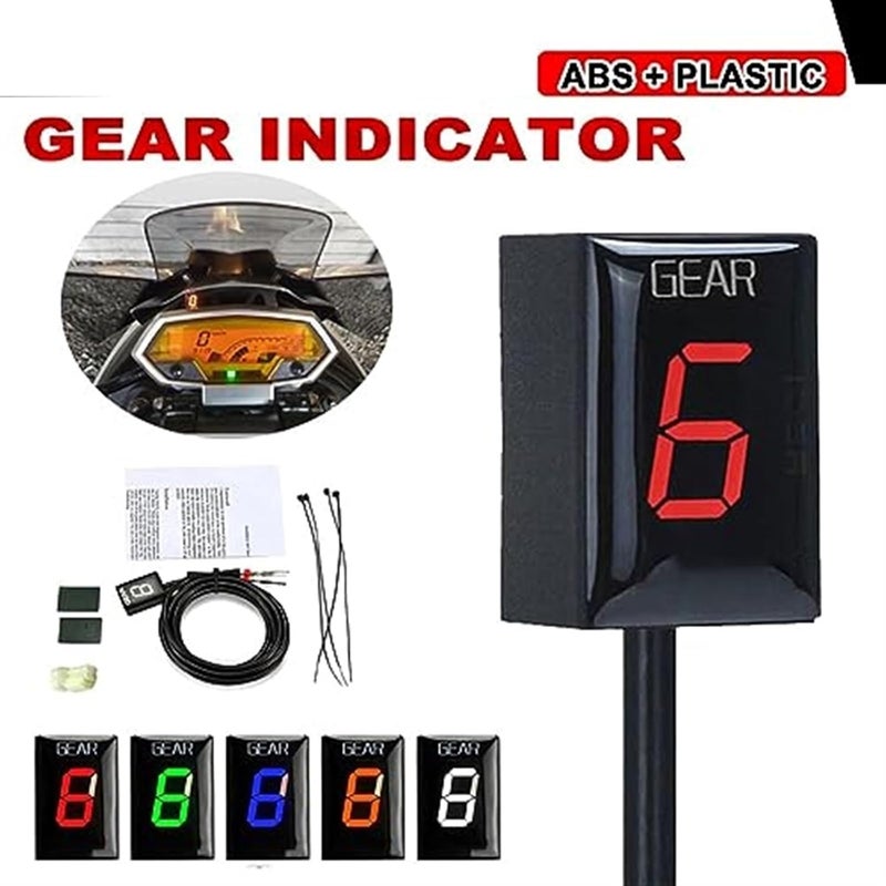 Wivplex Motorcycle Gear Indicator Speed Display Meter - Image 3