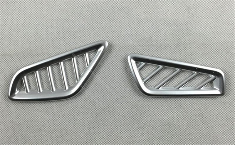 QASULER Chrome AC Vent Cover for Hyundai Elantra 2017-2018 - Image 1