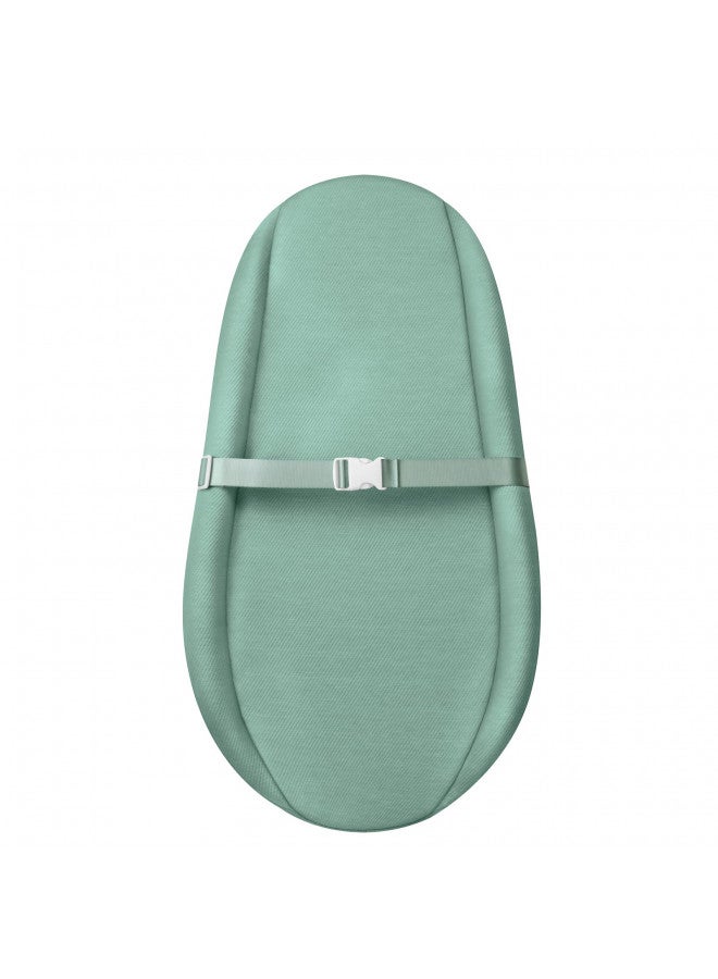 Blissful Diary Blissful Diary Baby Changing Pad with Waterproof Lining Foam, Includes a Soft & Washable Cover, Contoured Changing Table Pads for Dresser Top with Non-Slip Bottom, 32×16 (Green, Avocado) - Image 1
