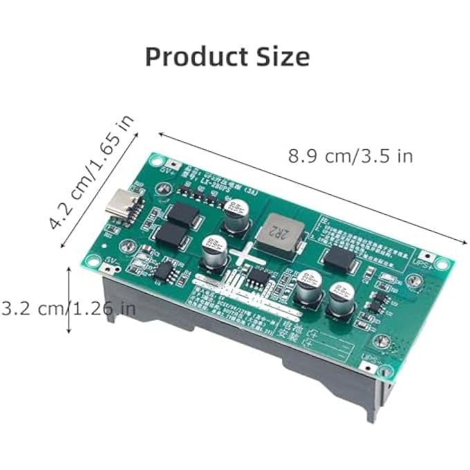 3PCS 15W 3A UPS BATTERY BOOST CHARGING MODULE FOR 18650 LITHIUM BATTERIES 5V DC-DC BOOSTER FAST CHARGE FUNCTION RELIABLE UPS POWER SUPPLY SHORT CIRCUIT (5V) - Image 2