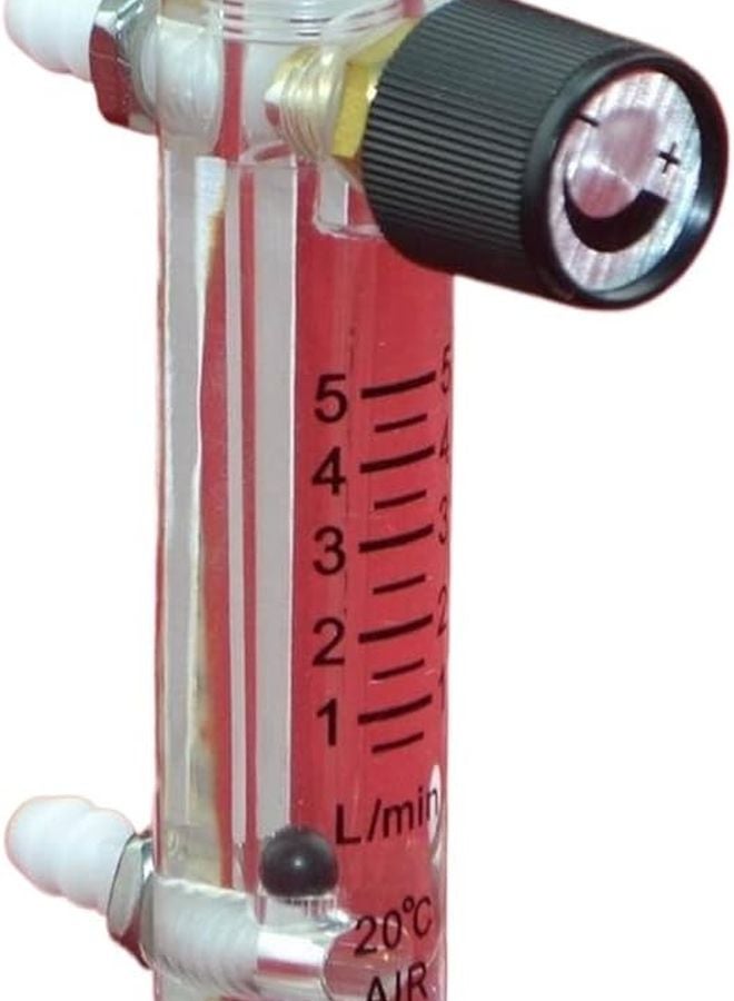 LZQ 3 1 10LPM Acrylic Air Flowmeter With Control Valve For Oxygen Concentrator - Image 5