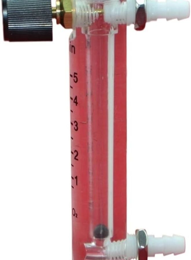 LZQ 3 1 10LPM Acrylic Air Flowmeter With Control Valve For Oxygen Concentrator - Image 2