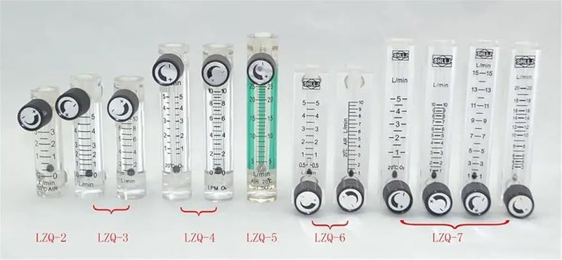 LZQ 3 1 10LPM Acrylic Air Flowmeter With Control Valve For Oxygen Concentrator - Image 3