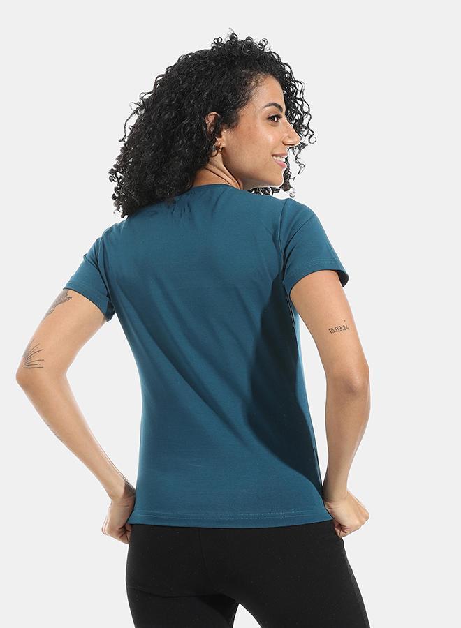 Xtcy Single Lycra Half Sleeve Crew Neck women - Image 3
