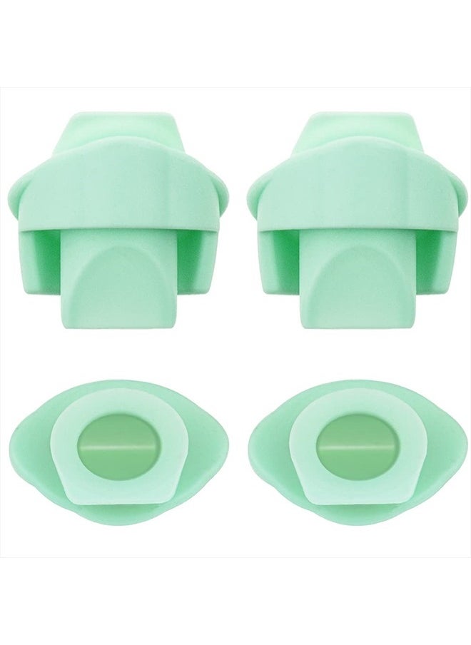 NENESUPPLY Nenesupply 4pc Duckbill Valves Compatible with Wearable Elvie Breast Pump and Pump Parts Replacement Parts. Made by Nenesupply. Not Original Elvie Valves. Use with Pump Seals.  - Image 1