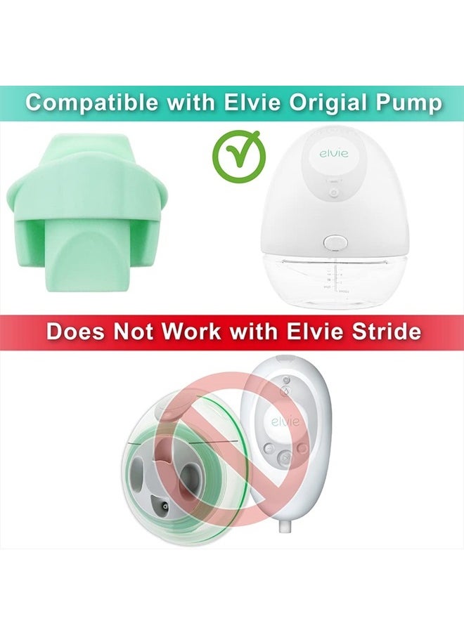 NENESUPPLY Nenesupply 4pc Duckbill Valves Compatible with Wearable Elvie Breast Pump and Pump Parts Replacement Parts. Made by Nenesupply. Not Original Elvie Valves. Use with Pump Seals.  - Image 2