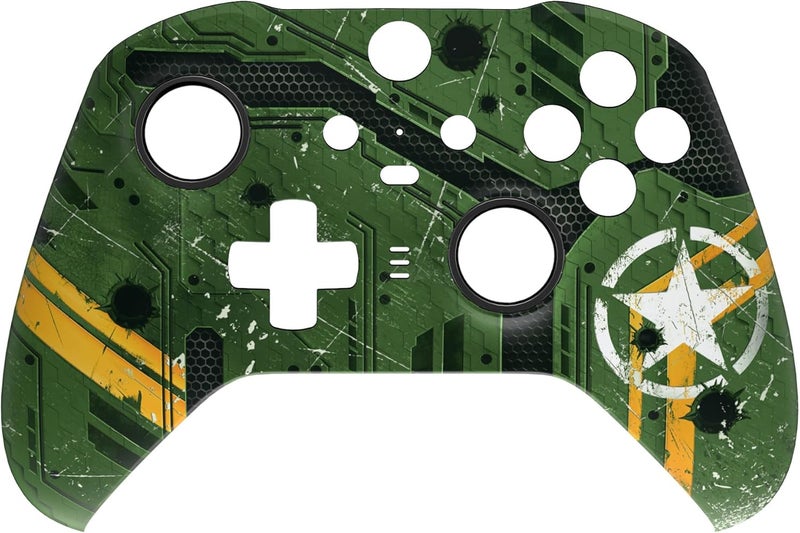eXtremeRate العلبة الأمامية من eXtremeRate لوحدة تحكم Xbox Elite Series 2، غلاف بديل وحلقة إبهام مميزة لوحدة تحكم Xbox Elite Series 2-Core موديل 1797 - مسلح بصاروخ - Image 3