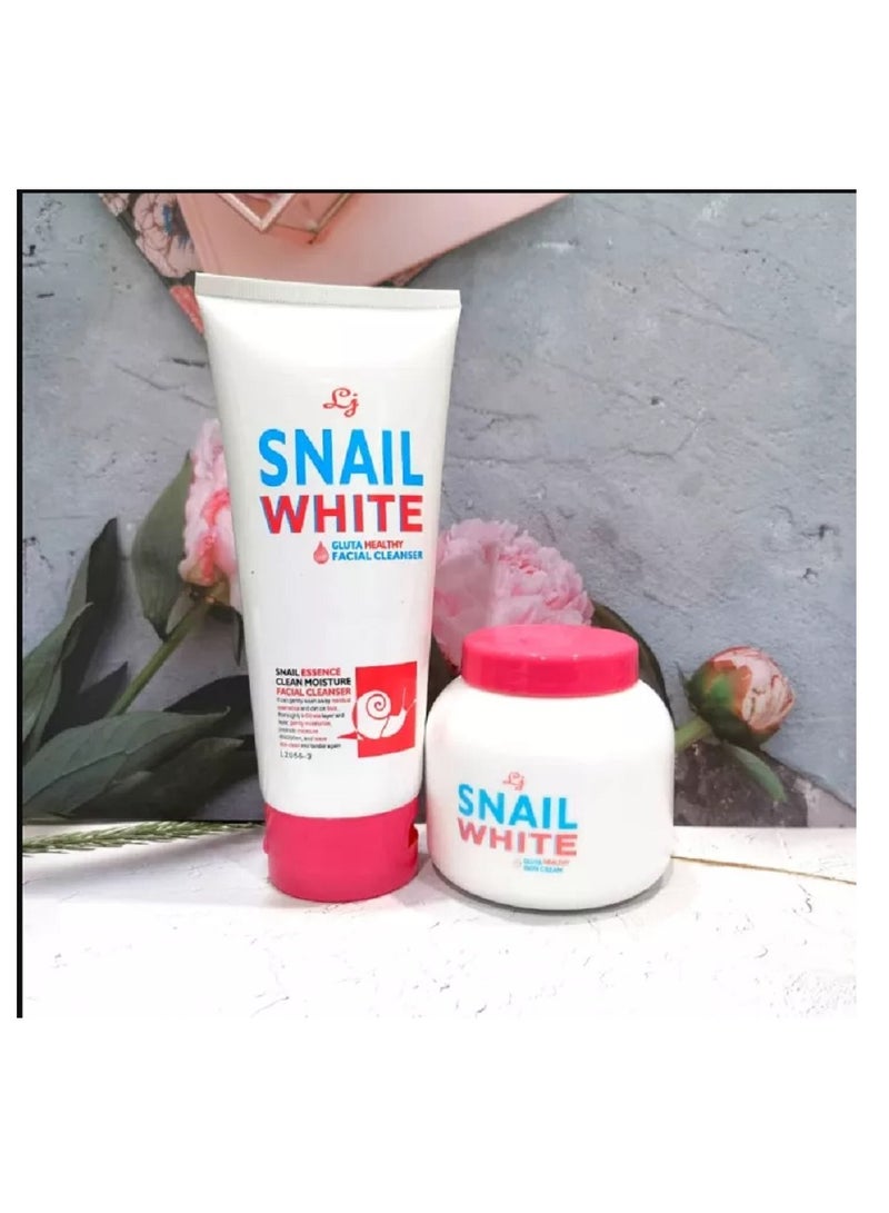 Love Jojo Snail White Cream Set