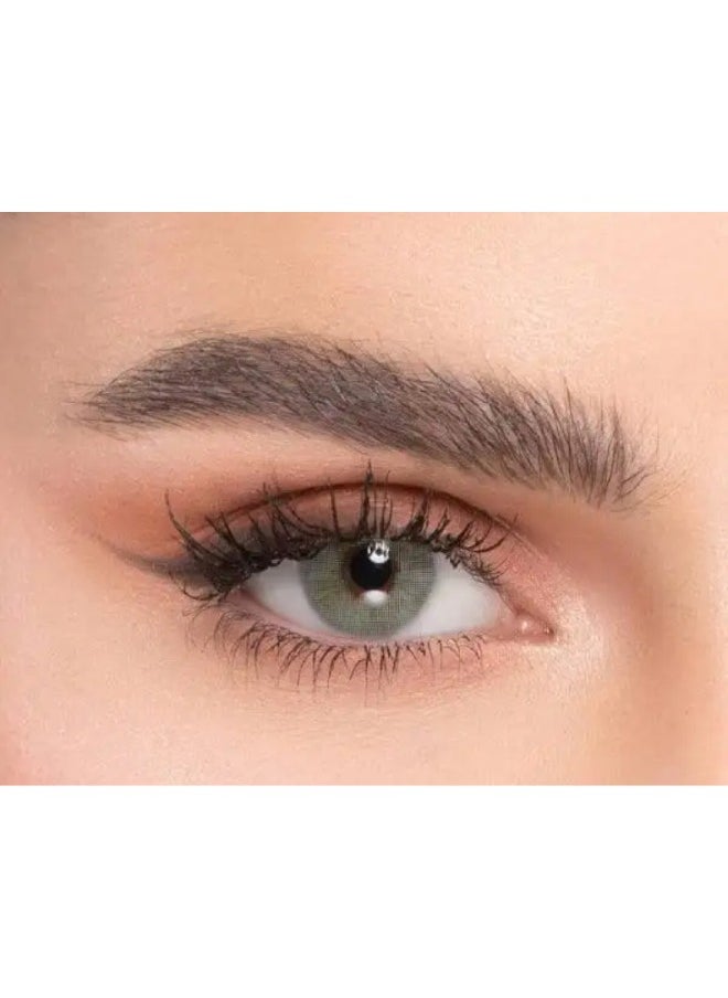 Naturel - Core Zircon Monthly Disposable Colored Contact Lenses Unisex Cosmetic Contact Lenses - Image 1