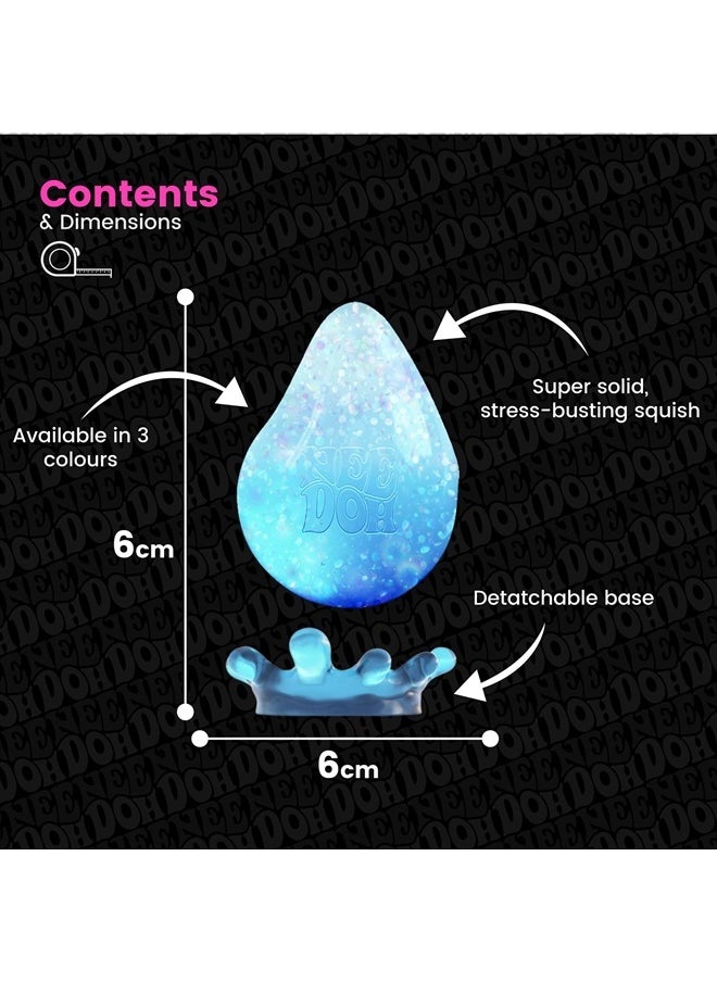 Schylling NeeDoh Dream Drop - Sensory Squeeze Toy with Dreamy Smooth Squeeze - 3" Tall - Color May Vary (Pack of 1)  - Image 5