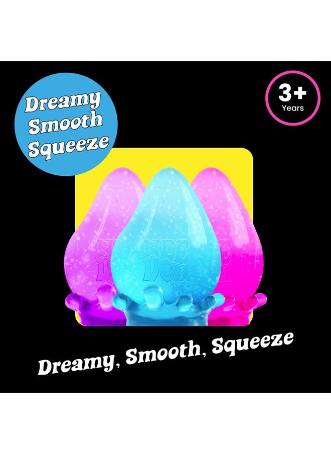 Schylling NeeDoh Dream Drop - Sensory Squeeze Toy with Dreamy Smooth Squeeze - 3" Tall - Color May Vary (Pack of 1)  - Image 3