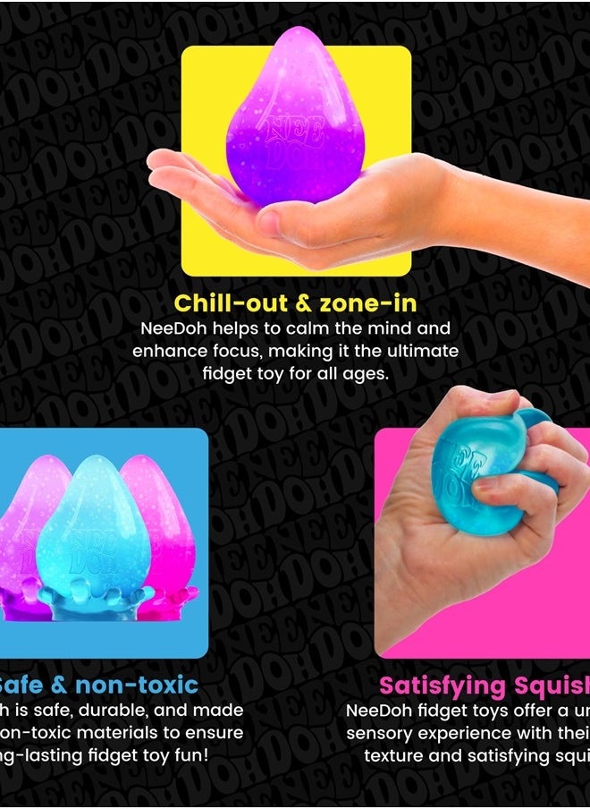 Schylling NeeDoh Dream Drop - Sensory Squeeze Toy with Dreamy Smooth Squeeze - 3" Tall - Color May Vary (Pack of 1)  - Image 2