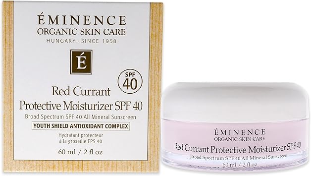 Eminence Red Currant Protective Moisturizer SPF 40 For Unisex 2 oz Sunscreen - Image 1