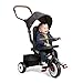 Radio Flyer دراجة أطفال دراجة ثلاثية العجلات ألعاب أطفال للأطفال من عمر 24 شهر لعبة راديو فلاير 4 في 1 للتنزه والدراجة للأطفال من عمر 15 سنة باللون الأسود - Image 3