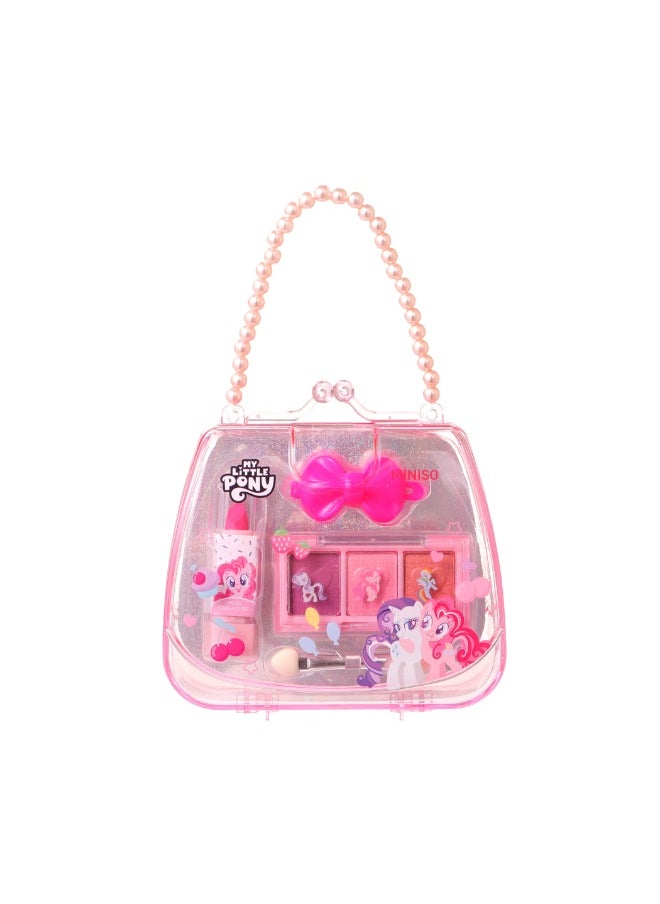 Miniso MINISO My Little Pony Collection Makeup Set in Bow Handbag – Delightful Beauty Kit for Young Enthusiasts 