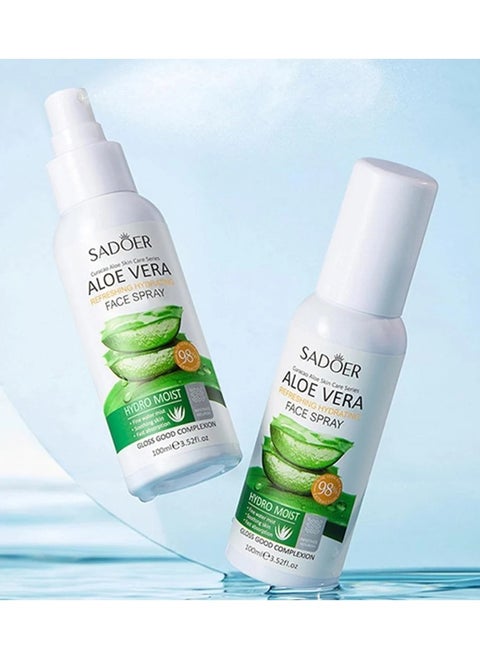 Sadur Refreshing and Moisturizing Facial Mist with Aloe Vera Extract 100ml