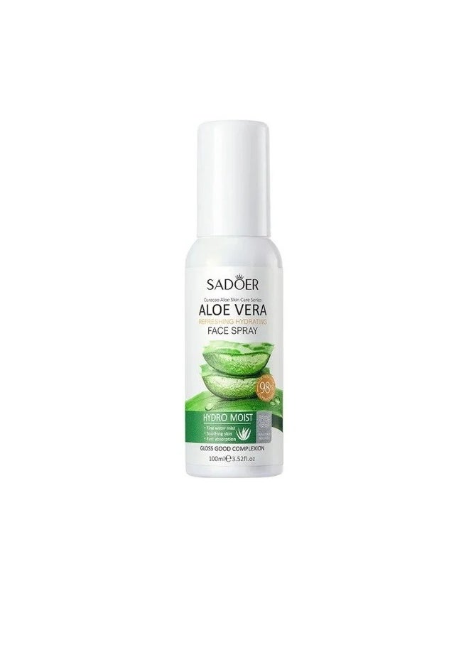 Sadur Refreshing and Moisturizing Facial Mist with Aloe Vera Extract 100ml