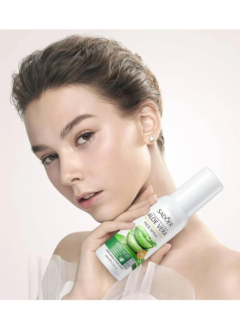 Sadur Refreshing and Moisturizing Facial Mist with Aloe Vera Extract 100ml