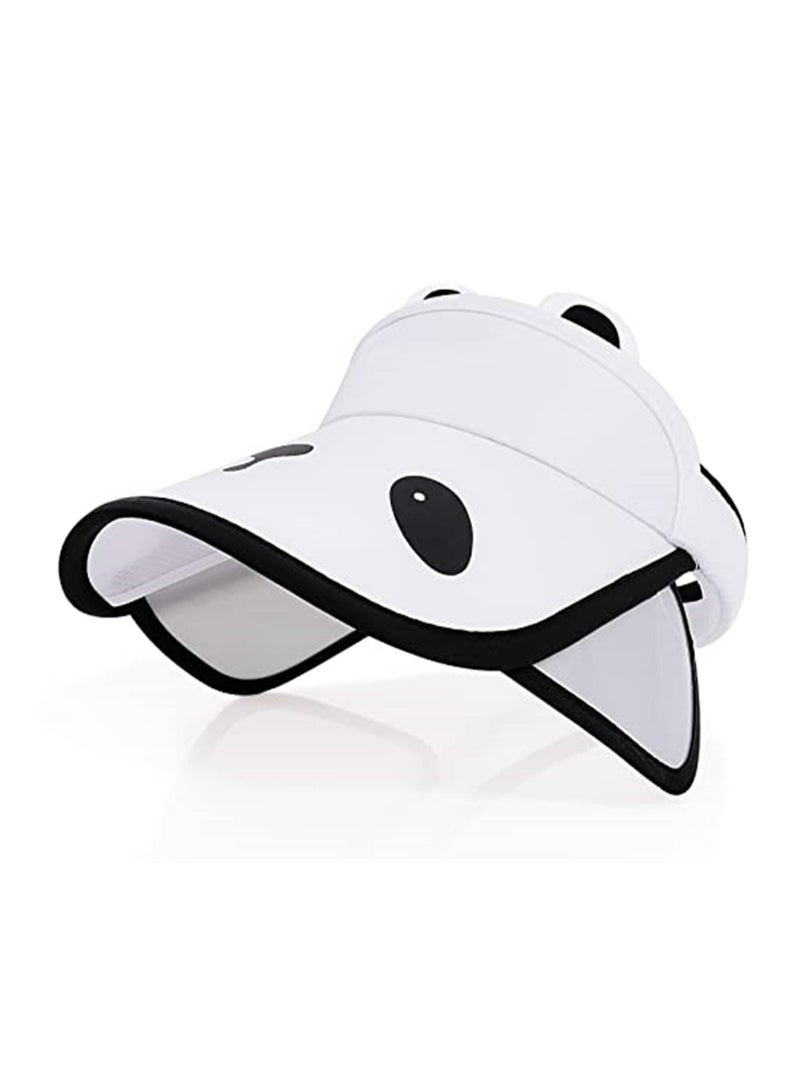 Excefore Kids Adjustable Sun Visors Hats with Retractable Brim to prevent UV  Damage - Image 1