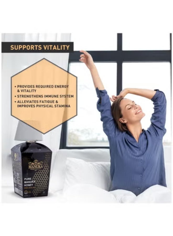 Al Malaky Royal Pure Manuka Honey Spoon +5 UMF 20 Pieces - Image 4