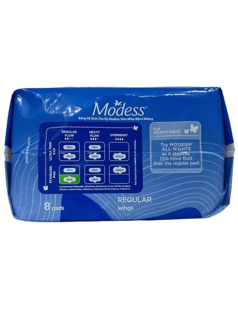 MODESS PAD WINGS 8pcs X 1 - Image 3