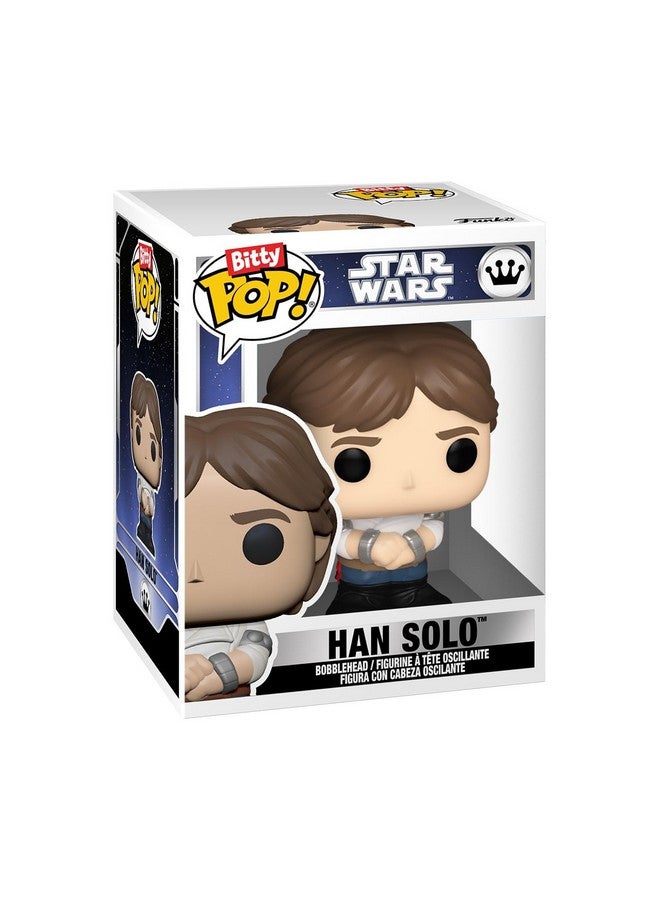 Funko فانكو بوب بيتي: ستار وورز - هان سولو، وامبا، يودا من داغوبا، وشخصية ملاحقة غامضة - (قد تختلف الأنماط) و شخصية ميني غامضة مفاجئة - 0.9 بوصة (2.2 سم) قابلة للجمع - فكرة هدية - Image 3