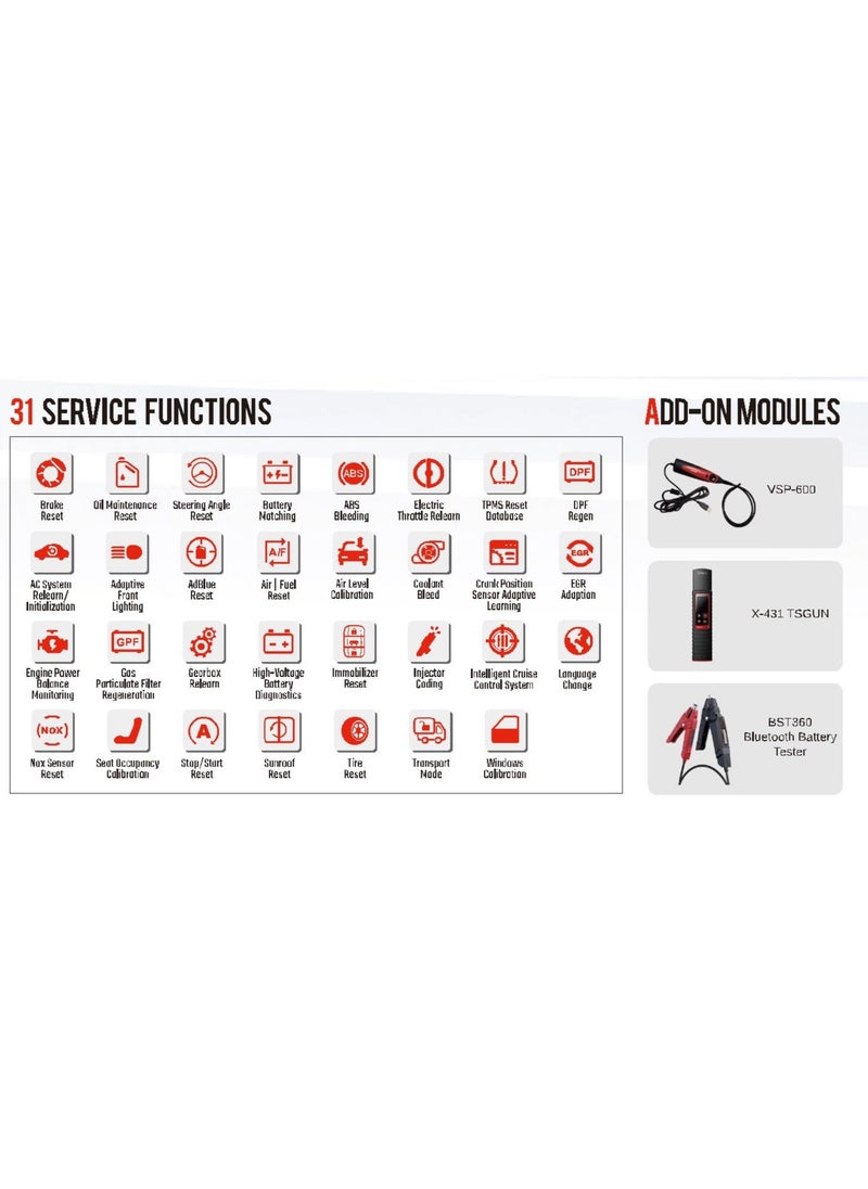Launch Launch Creader CRP 919 MAX Car Diagnostic Scanner  - Image 2