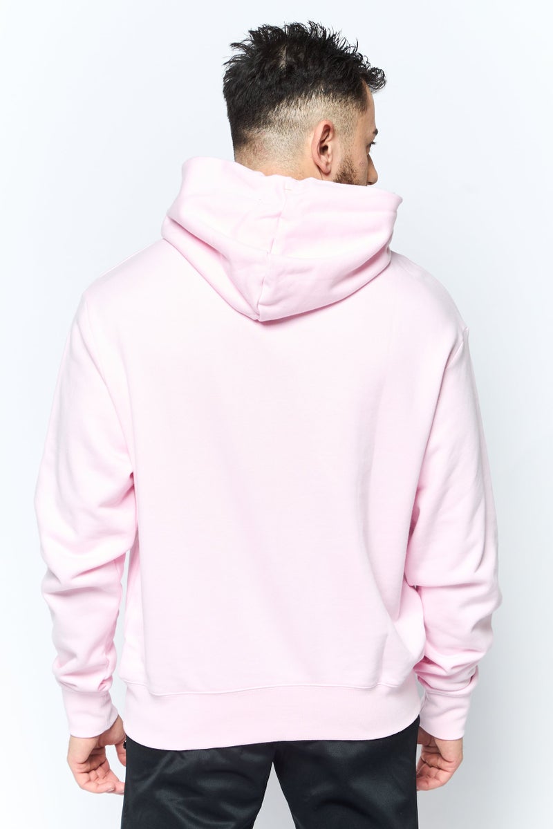 adidas Originals Men Sportswear Fit Long Sleeves Training  Hoodie, Pink  - Image 4