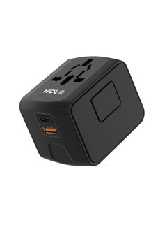 HOLO USB Charger Power Adapter, Wall Charger Power Adapter with 8A and 6A USB Type C , Supports Fast Charging 20W 
