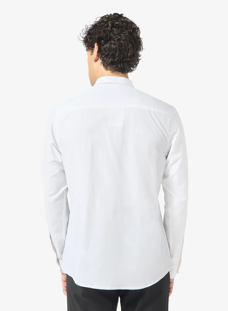 روبرت وود قميص كلاسيكي بقصة عادية