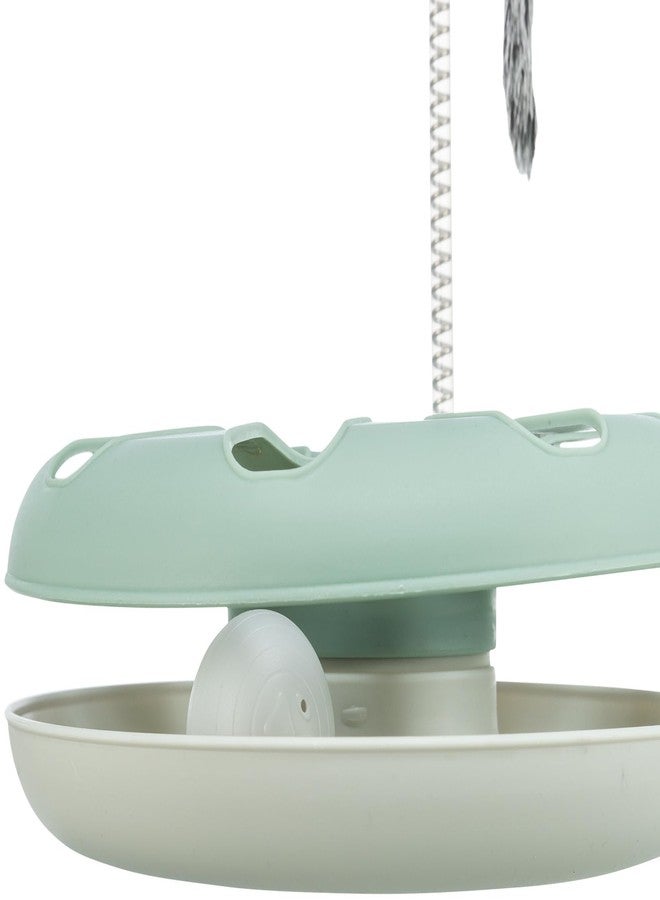 تريكسي لعبة تريكسي الدائرية المجنونة مع لعبة قطة قطيفة على زنبرك، لعبة قطة تفاعلية، لعبة قط وفأر، لعبة رياضية (أخضر)، مناسبة لجميع الأعمار - Image 4