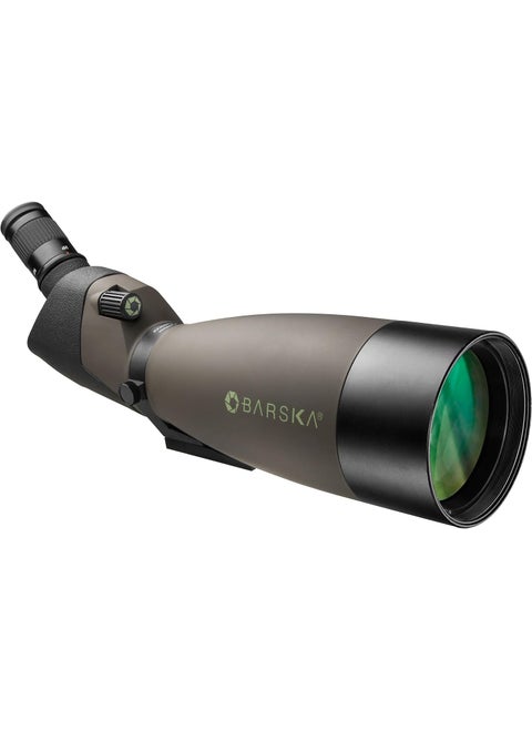 Barska AD12164 Blackhawk 2575x100 Waterproof Spotting Scope with Tripod  Cases for Birding Target Shooting Sports etc